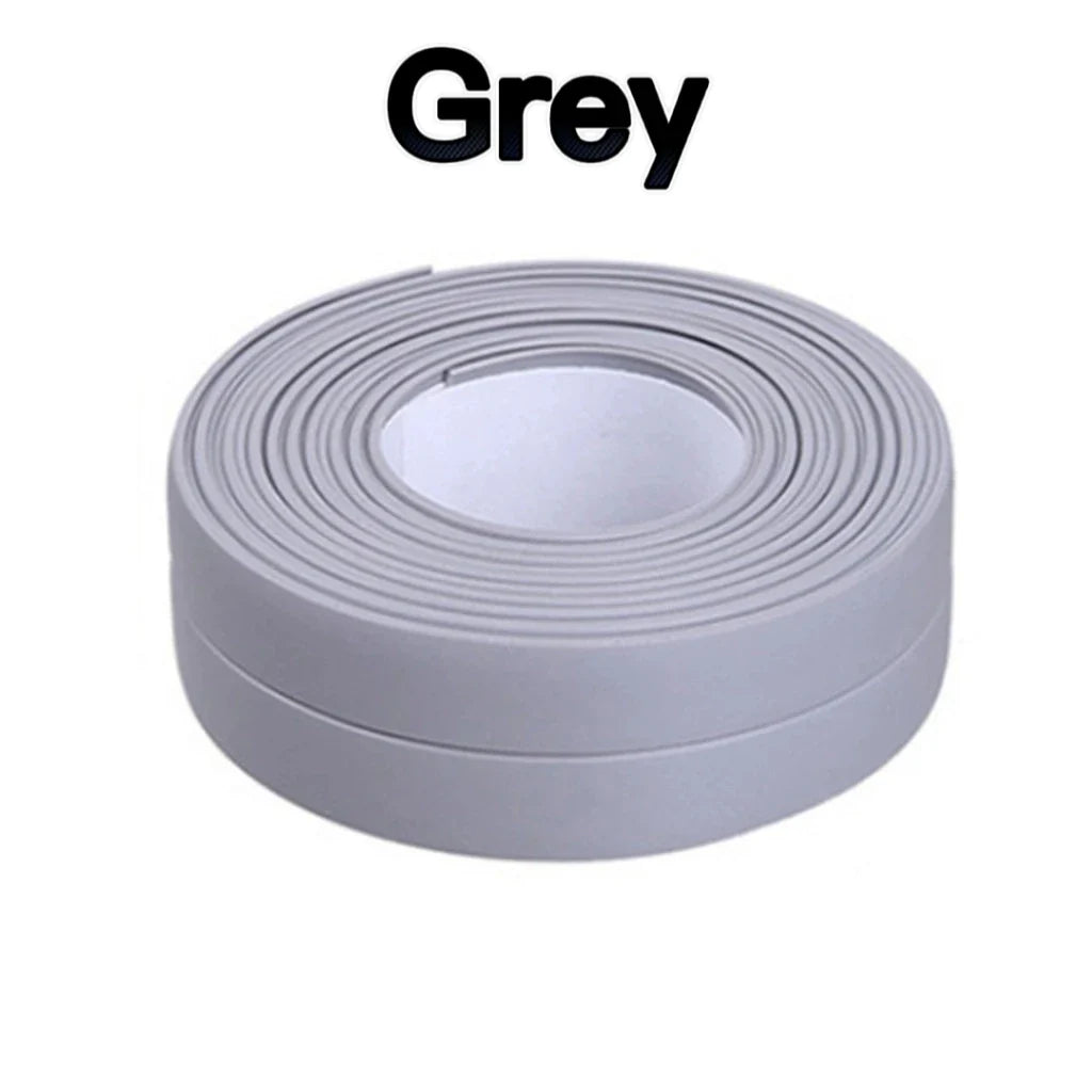 PVC Sealing Strip Tape Bathroom Bath Toilet Caulk Tape Self Adhesive Waterproof Mildew Proof Tapes for Kitchen Sink Wall Corner