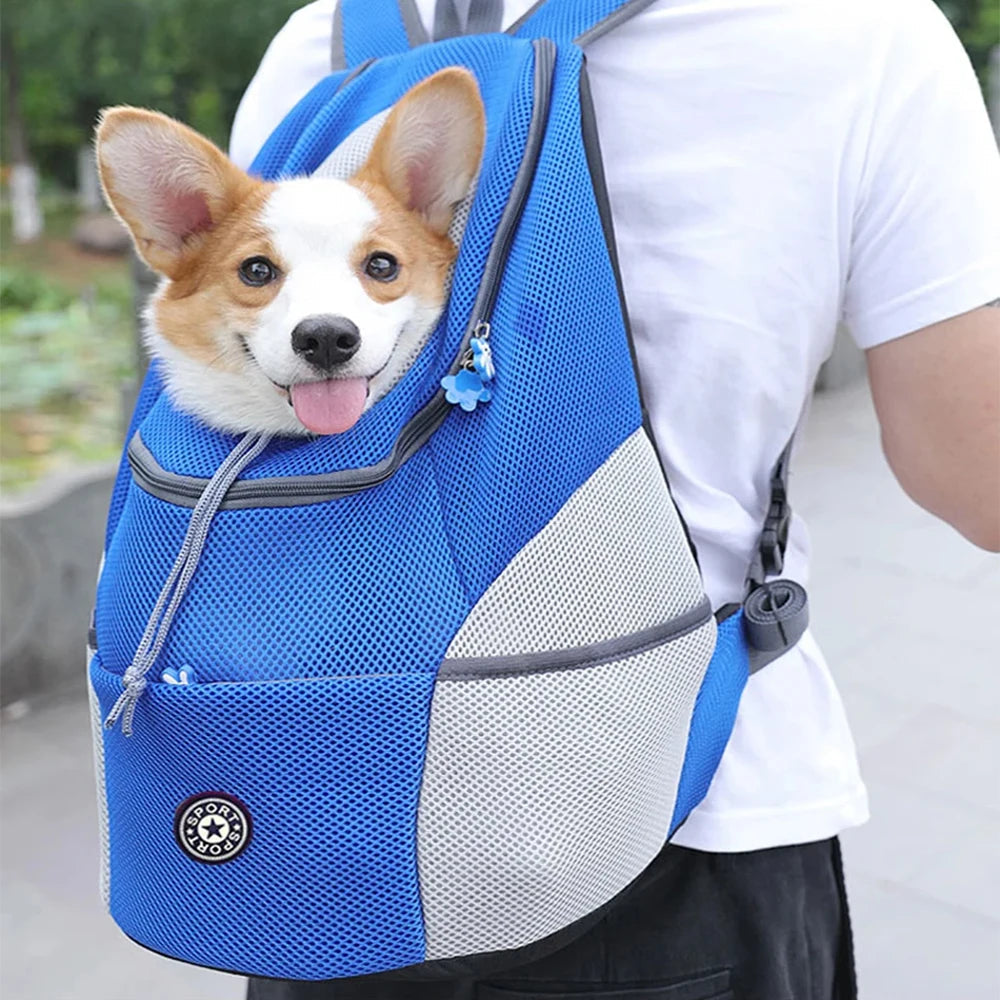 Pet Dog Carrier Bag Carrier for Dogs Backpack Portable Travel Breathable Dog Bag Outdoor Dog Carrier Bag Pet Carrying Supplies