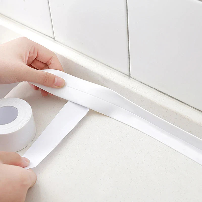 100/200/320Cm Bathroom Kitchen Self Adhesive Sealing Tape Shower Sink Bath Caulk Strip Waterproof Wall Sticker Sink Edge Tapes