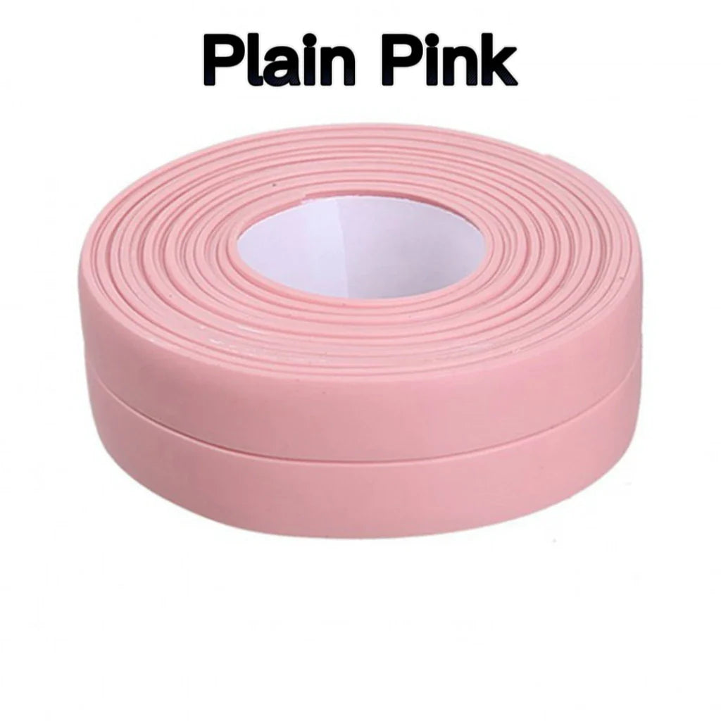 PVC Sealing Strip Tape Bathroom Bath Toilet Caulk Tape Self Adhesive Waterproof Mildew Proof Tapes for Kitchen Sink Wall Corner