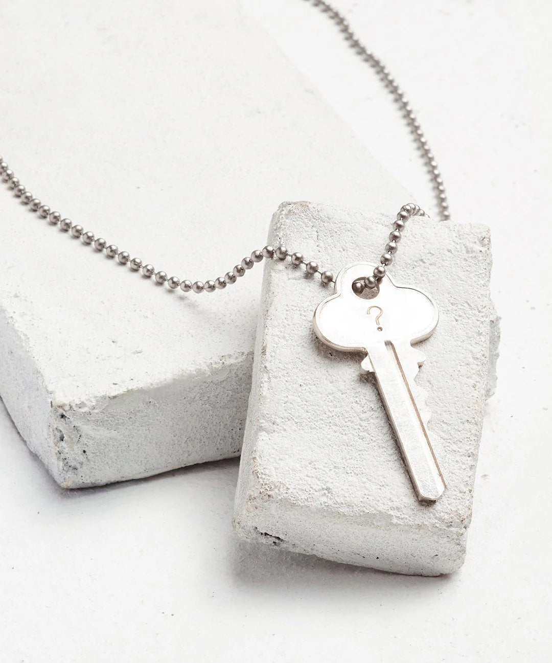 Symbol Classic Ball Chain Key Necklace