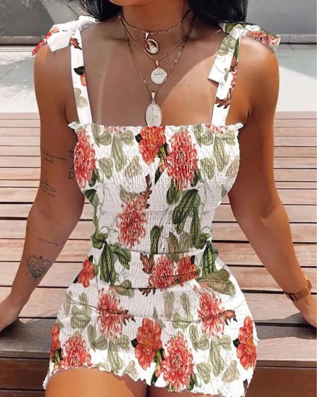 Trendy Solid Strap Short White Dresses off Shoulder Sexy Skirt Pullover Sheath Mini Summer Beach Female Vest Dress