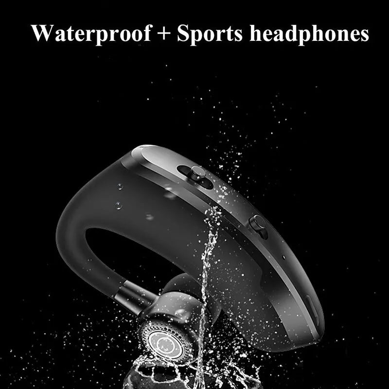 Ear Mounted Wireless Bluetooth Earphones for Business Calls Noise Reduction Stereo Mini Single Earplugs Wireless Bluetooth EP