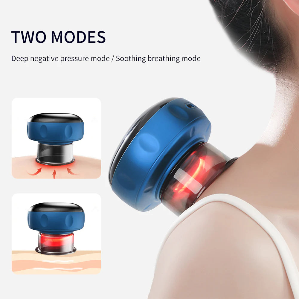 Electric Vacuum Cupping Massage Body Cups Anti-Cellulite Therapy Massager for Body Electric Guasha Scraping Fat Burning Slimming