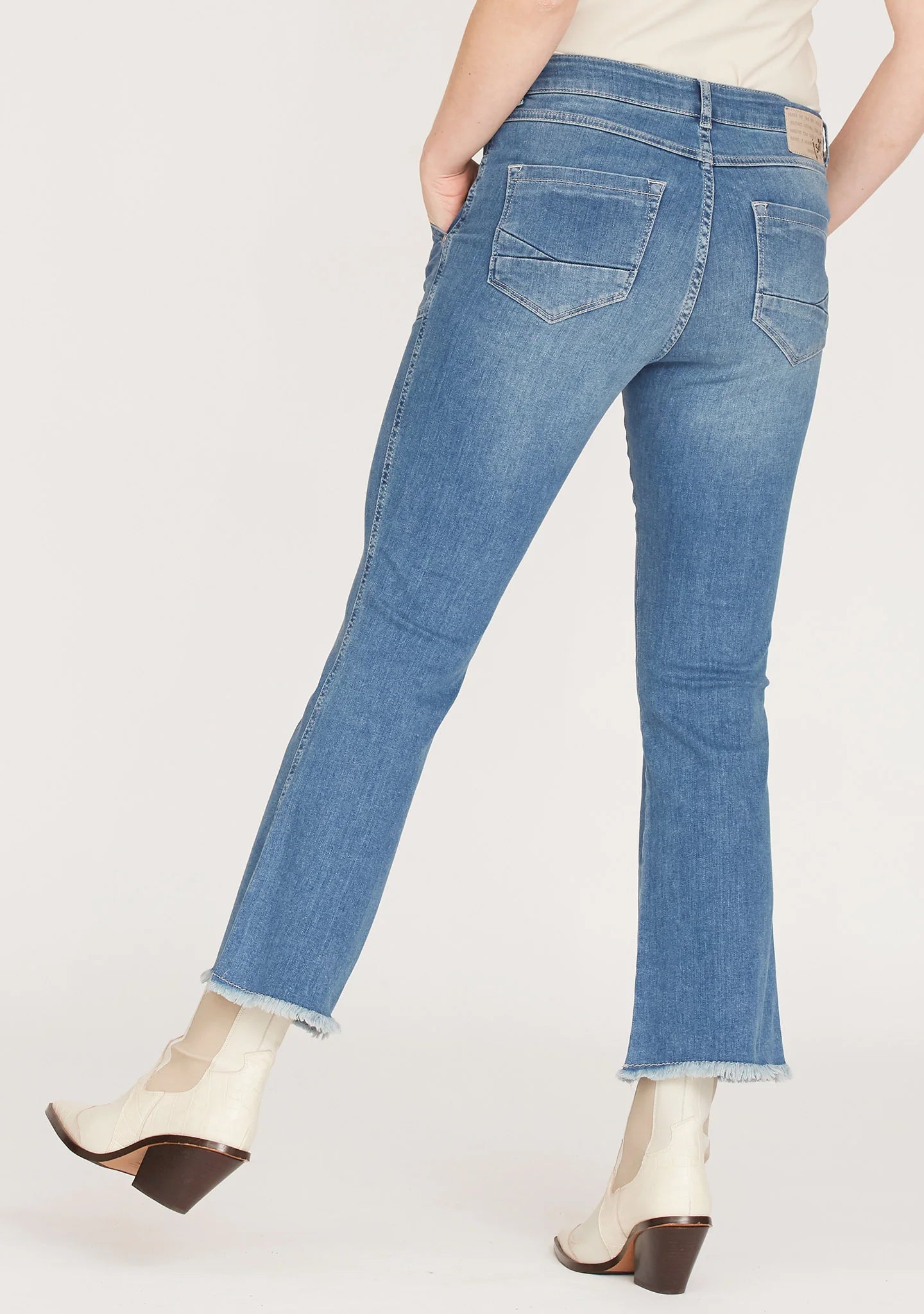 Como Flare Jeans - Como Blue Wash