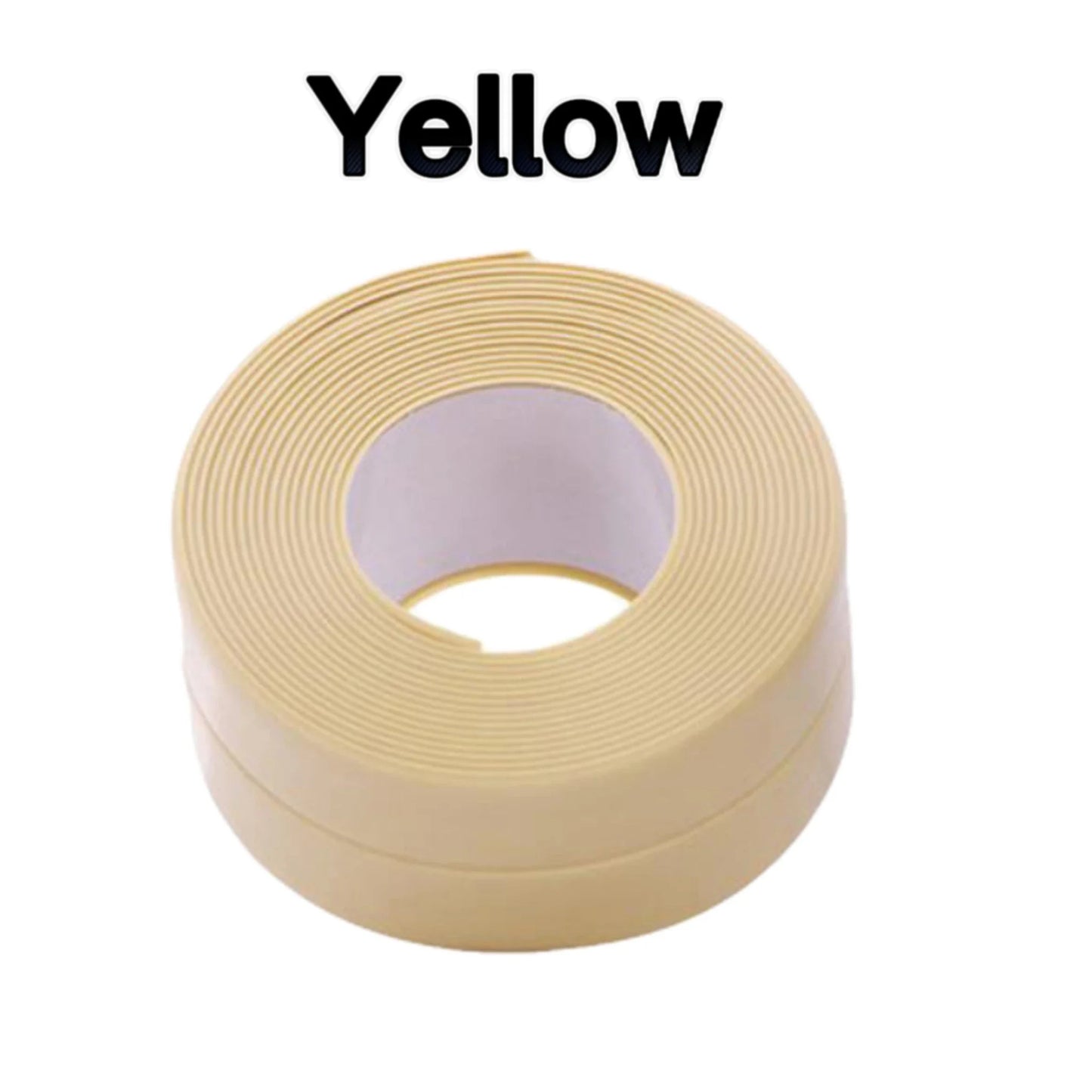 PVC Sealing Strip Tape Bathroom Bath Toilet Caulk Tape Self Adhesive Waterproof Mildew Proof Tapes for Kitchen Sink Wall Corner