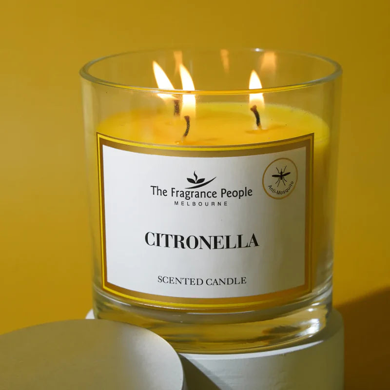 Citronella 3-Wick Scented Candle