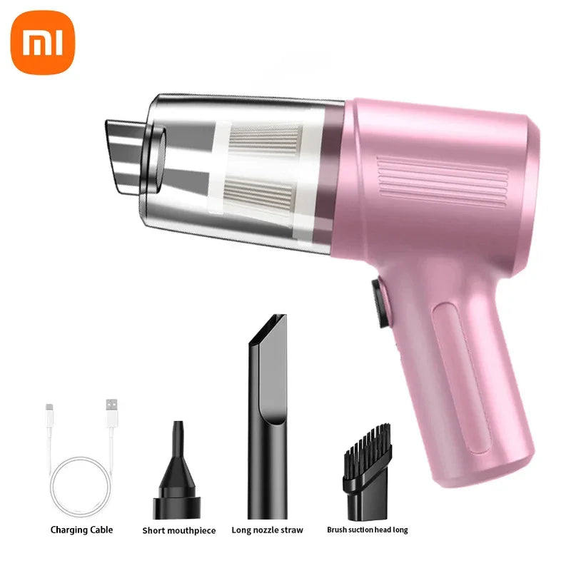 Xiaomi Wireless Car Vacuum Cleaner Multifunctional Mini Portable High-power Suction and Blowing Integrated Cleaning Appliance