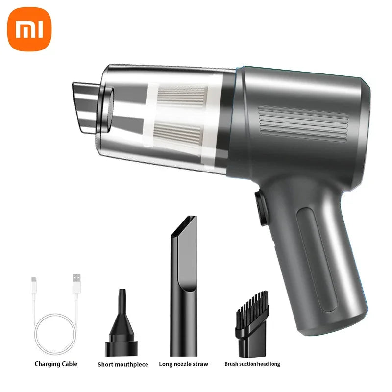 Xiaomi Wireless Car Vacuum Cleaner Multifunctional Mini Portable High-power Suction and Blowing Integrated Cleaning Appliance