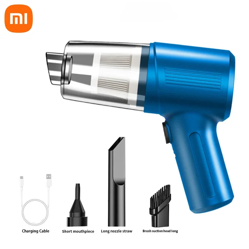 Xiaomi Wireless Car Vacuum Cleaner Multifunctional Mini Portable High-power Suction and Blowing Integrated Cleaning Appliance