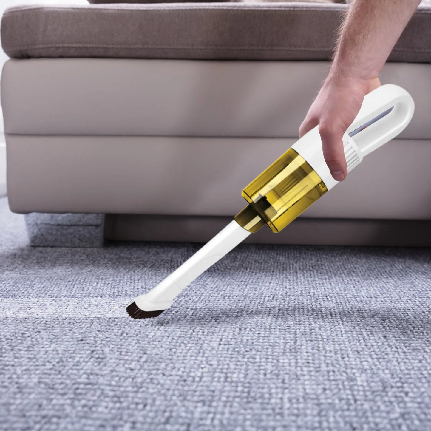 Small Hand Held Vacuum 24000PA High Power Cordless Car Cleaner Portable Vacuum Wireless Mini Dust Busters Car Accessories