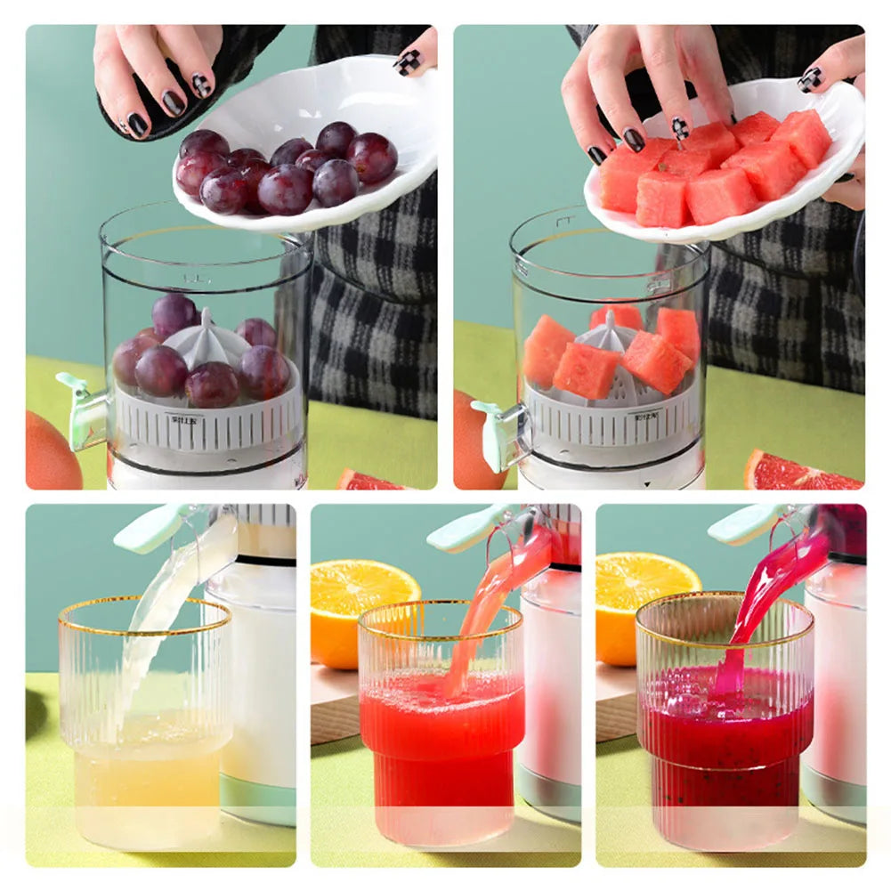 Portable USB Mini Electric Juicer Mixer Extractors Rechargeable Blender Fruit Fresh Juice Lemon Maker Cup Household Machine