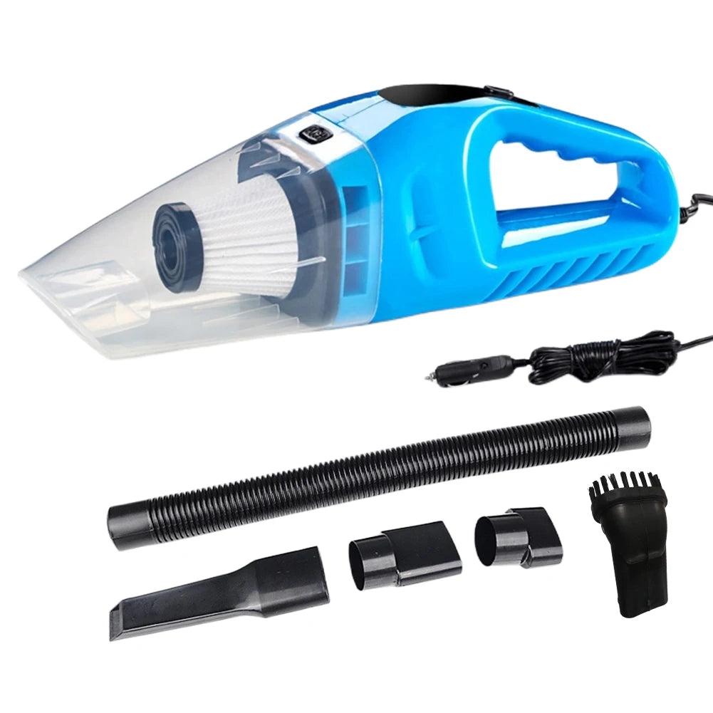 Powerful Hoover 120W Car Hoover Dry Wet Dual Use Mini Dust Collector with 5M Cable Auto Vacuum Cleaner for Vehicle Home Cleaning