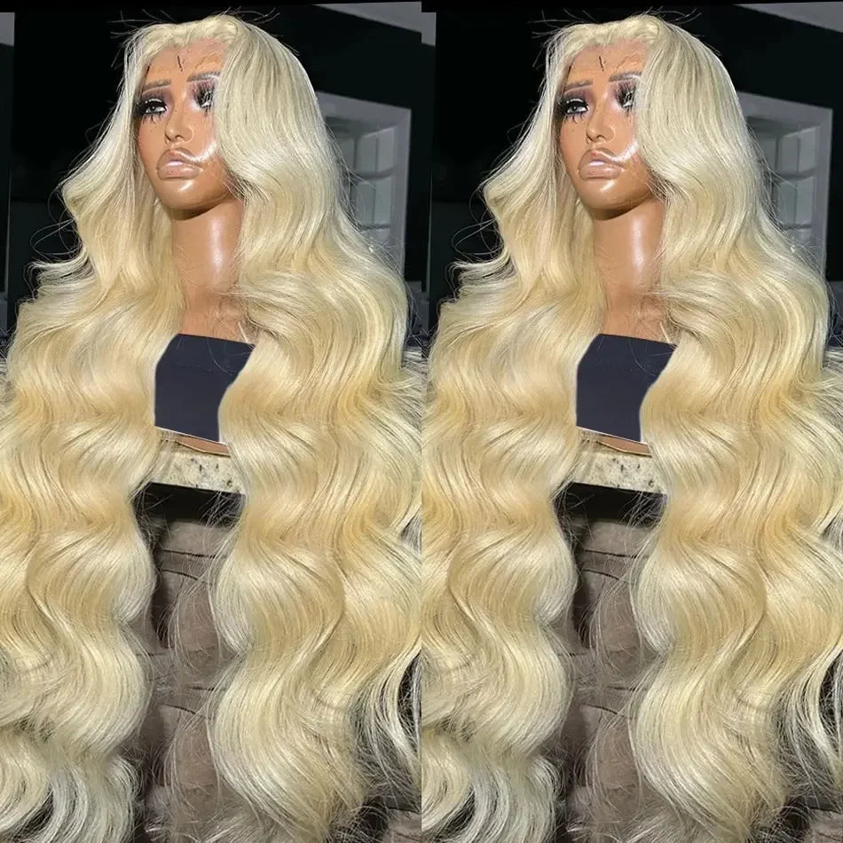 Amber Rose Luxury Platinum Blonde Wig – Sleek, Natural Look