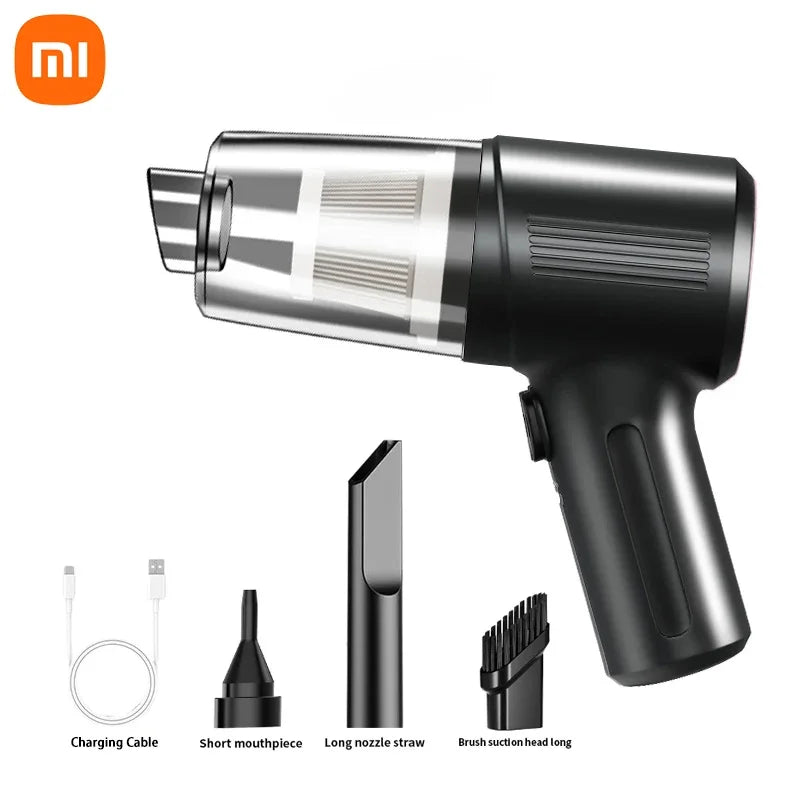 Xiaomi Wireless Car Vacuum Cleaner Multifunctional Mini Portable High-power Suction and Blowing Integrated Cleaning Appliance