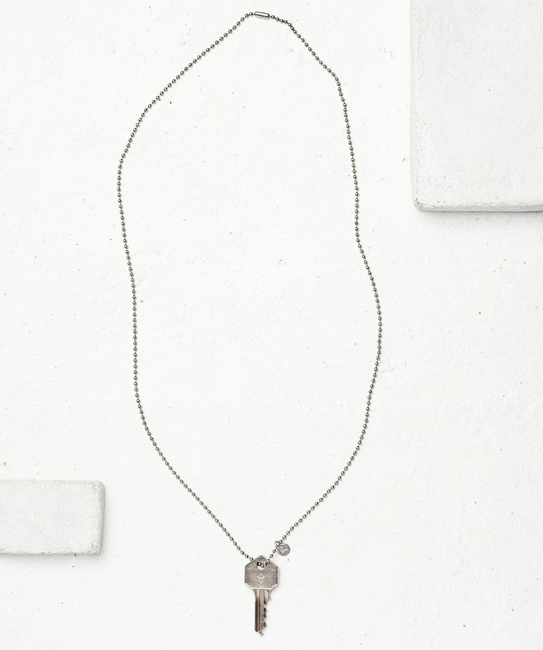 Symbol Classic Ball Chain Key Necklace