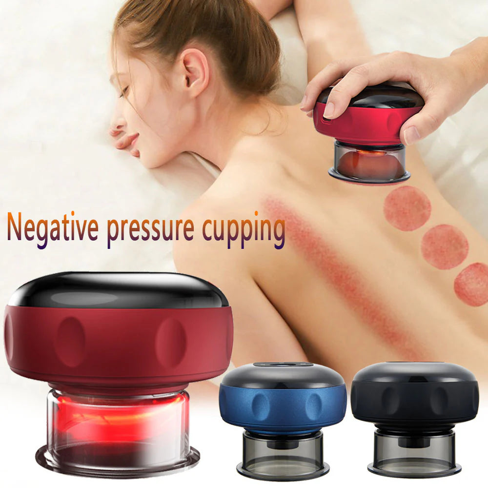 Electric Vacuum Cupping Massage Body Cups Anti-Cellulite Therapy Massager for Body Electric Guasha Scraping Fat Burning Slimming