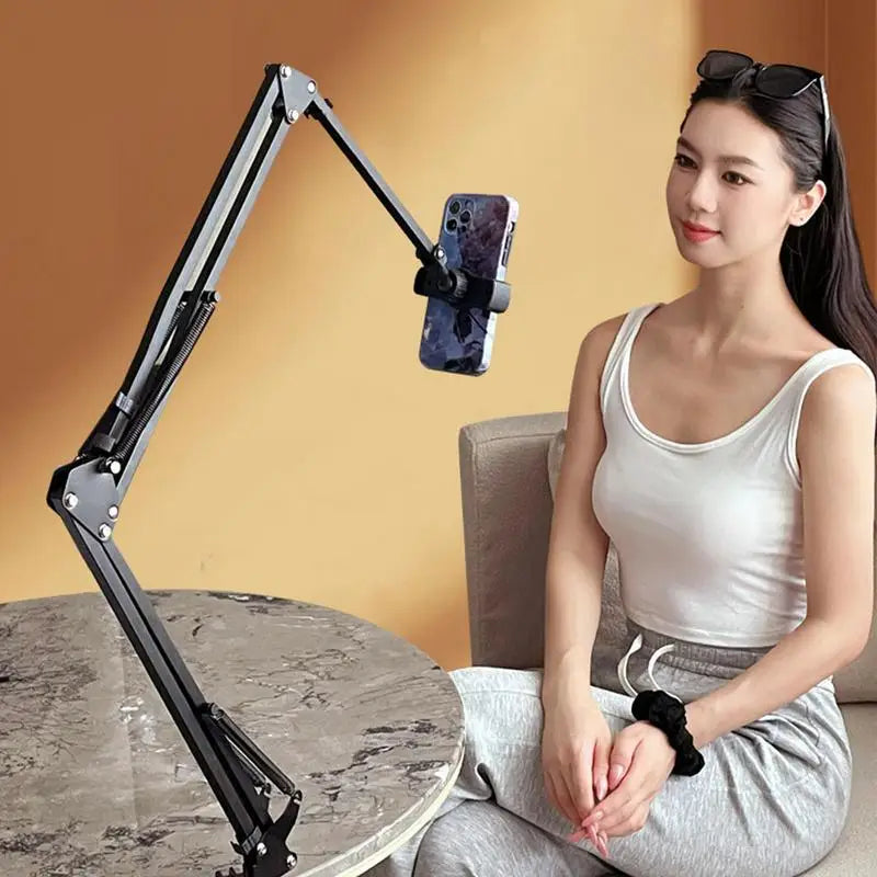 Retractable Hidden Bedside Phone Tablet Holder