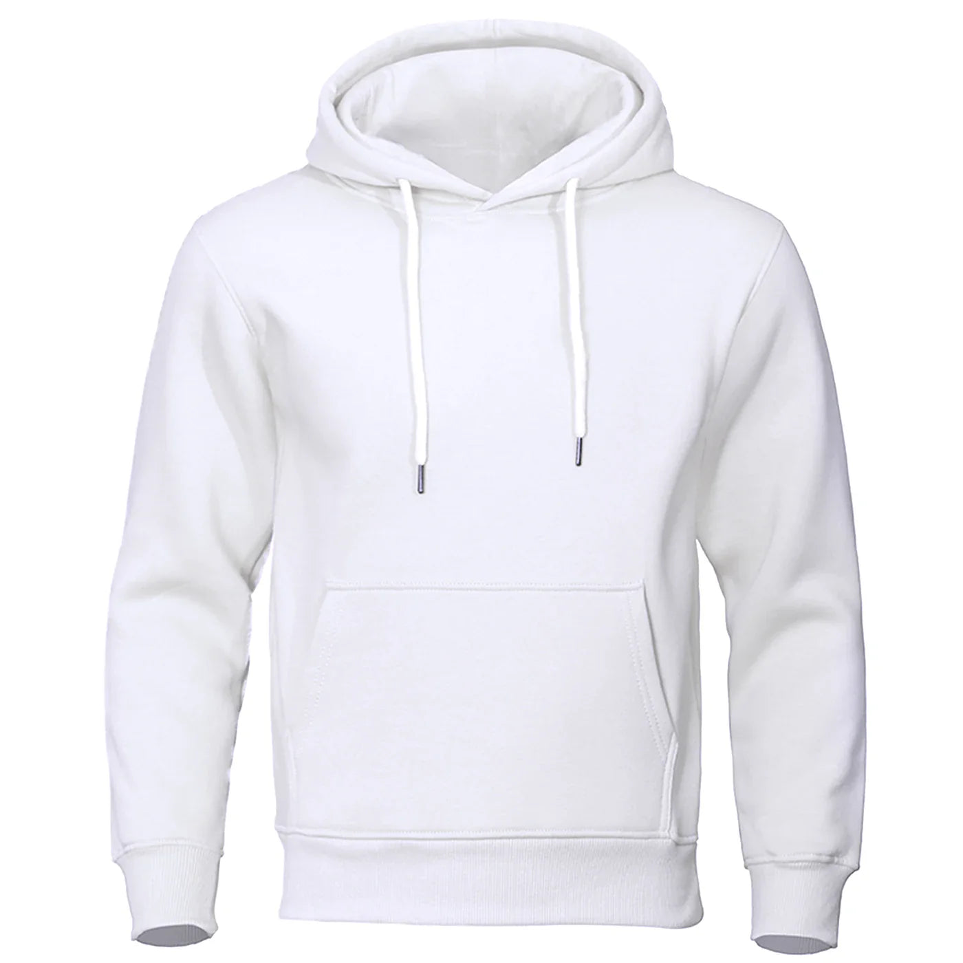 Solid Color Men Hoodies Fleece Warm Mens Sweatshirt Fashion Streetwear Casual Men'S Loose Breathable Pullovers Brand Hoody