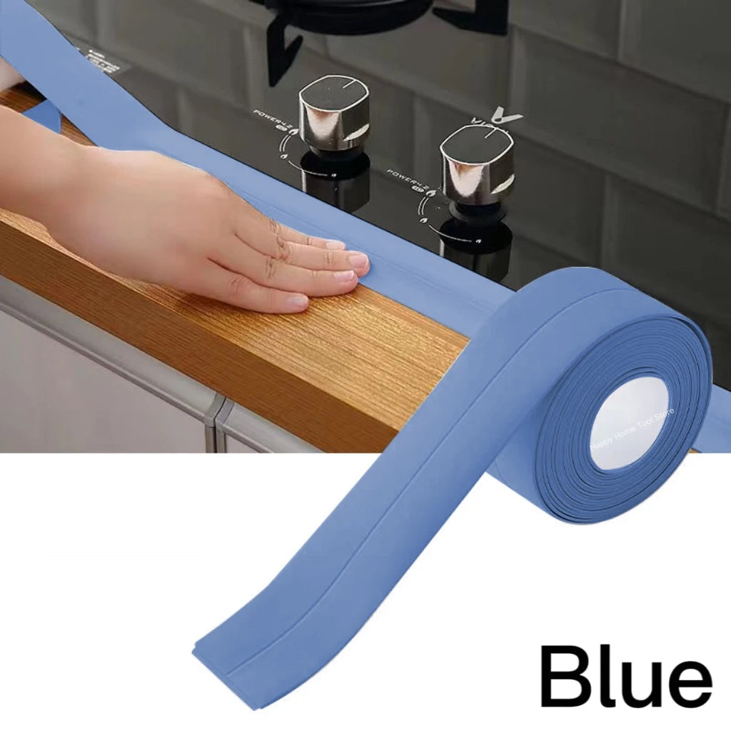 100/200/320Cm Bathroom Kitchen Self Adhesive Sealing Tape Shower Sink Bath Caulk Strip Waterproof Wall Sticker Sink Edge Tapes