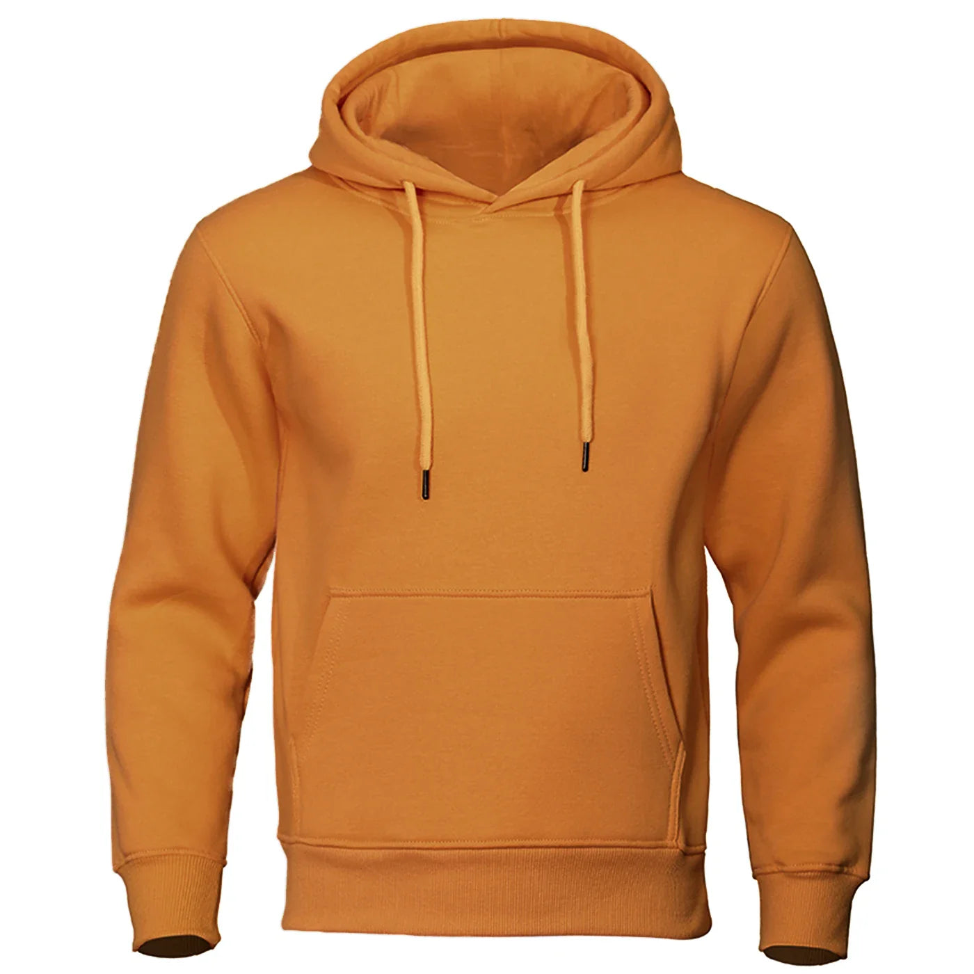 Solid Color Men Hoodies Fleece Warm Mens Sweatshirt Fashion Streetwear Casual Men'S Loose Breathable Pullovers Brand Hoody