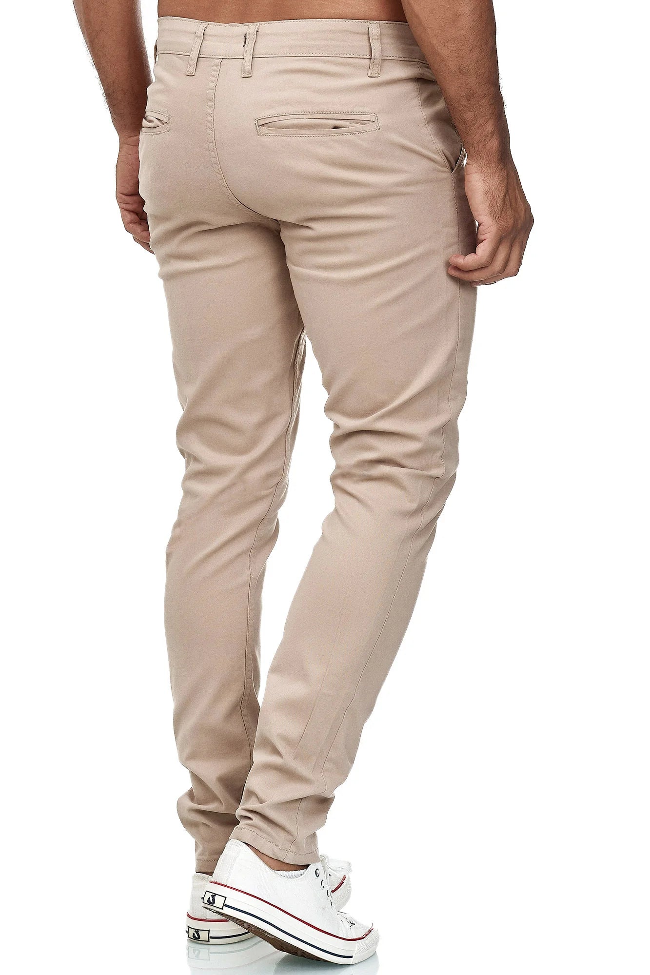 Herren Chino Slim Fit 19530 Beige