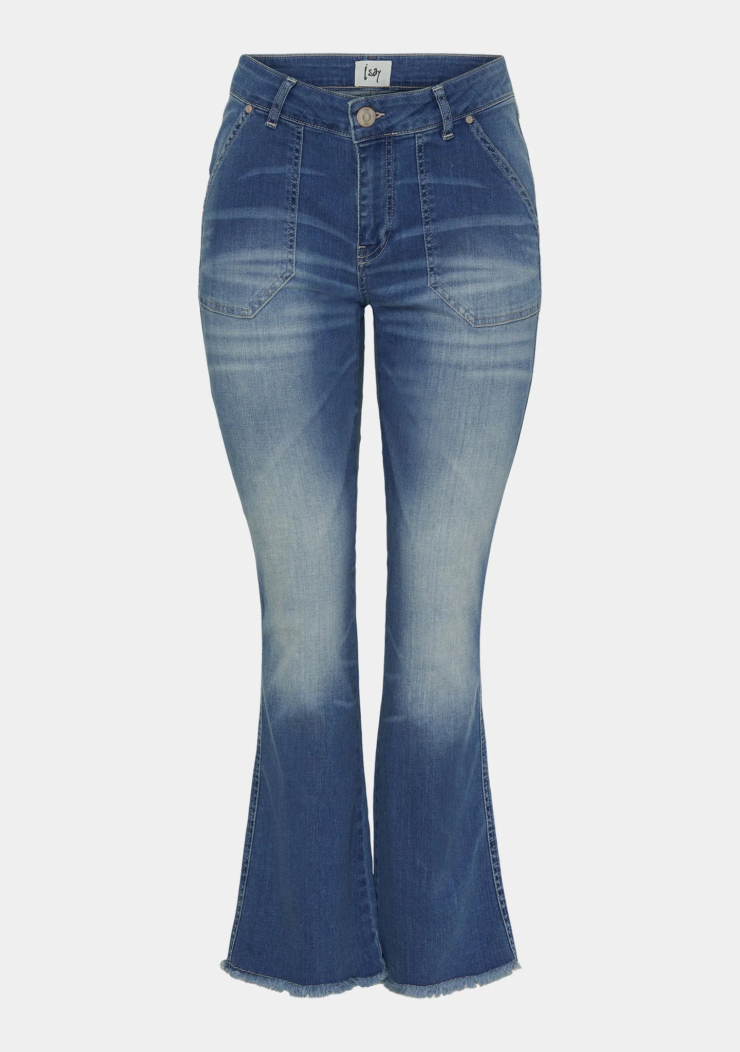 Como Flare Jeans - Como Blue Wash